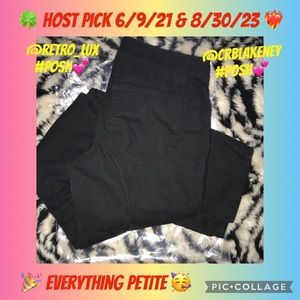 Ann Taylor Petite 0P Black corduroy New